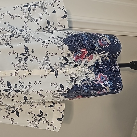 Chico's Blue Print Shirt - Picture 3 of 4